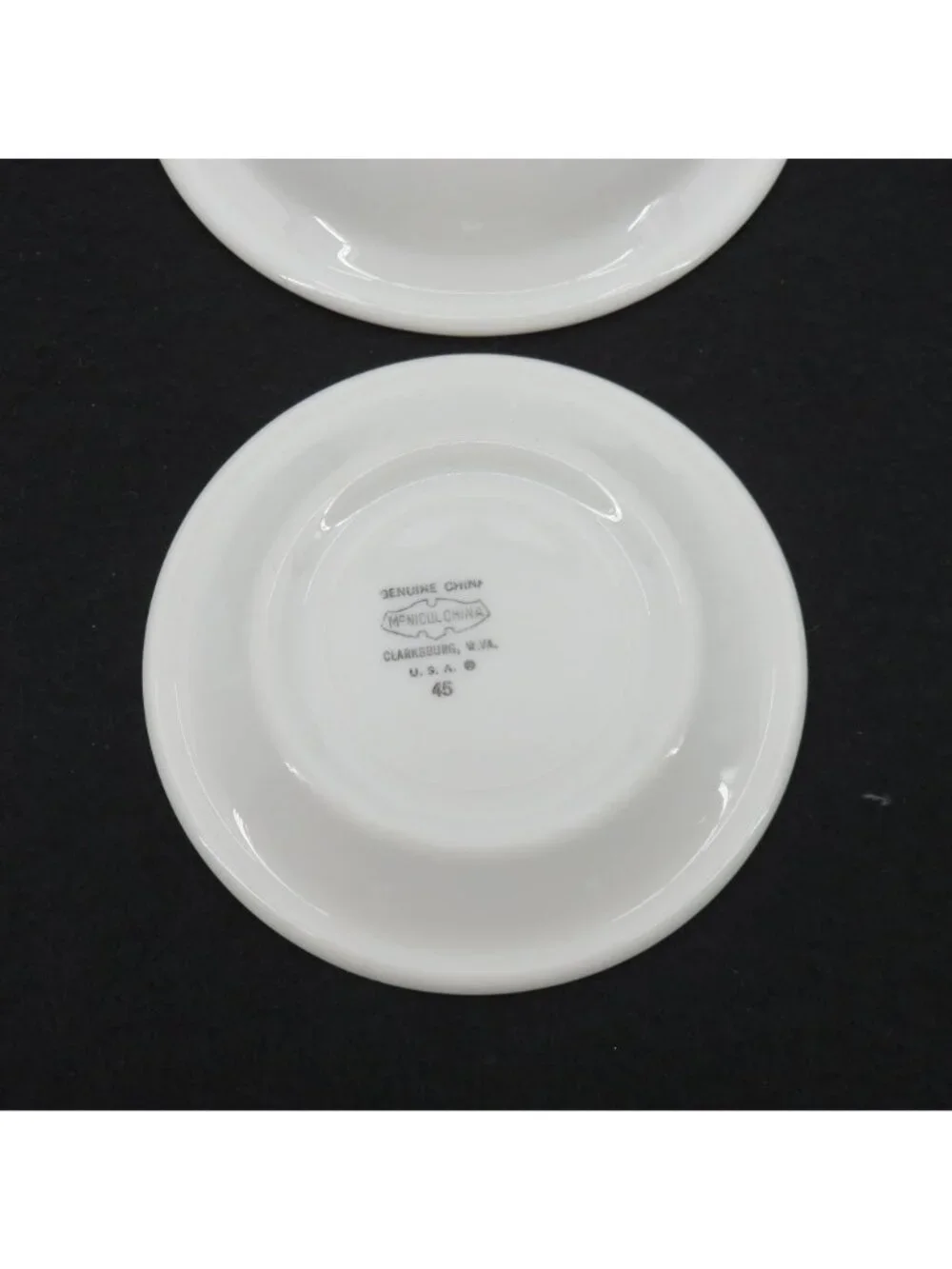 McNichol China Elks Lodge BPOE Bowl Plate Set Clarksburg VA Made in USA Vintage